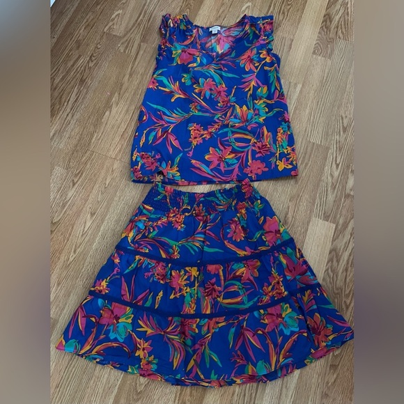 J. Crew Multicolor Floral Mini Skirt - Picture 3 of 8